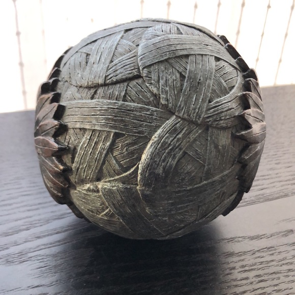 Basket Weave Orb Accent Decor - Picture 5 of 9